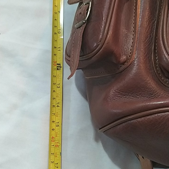 New 100% leather backpack main image 6